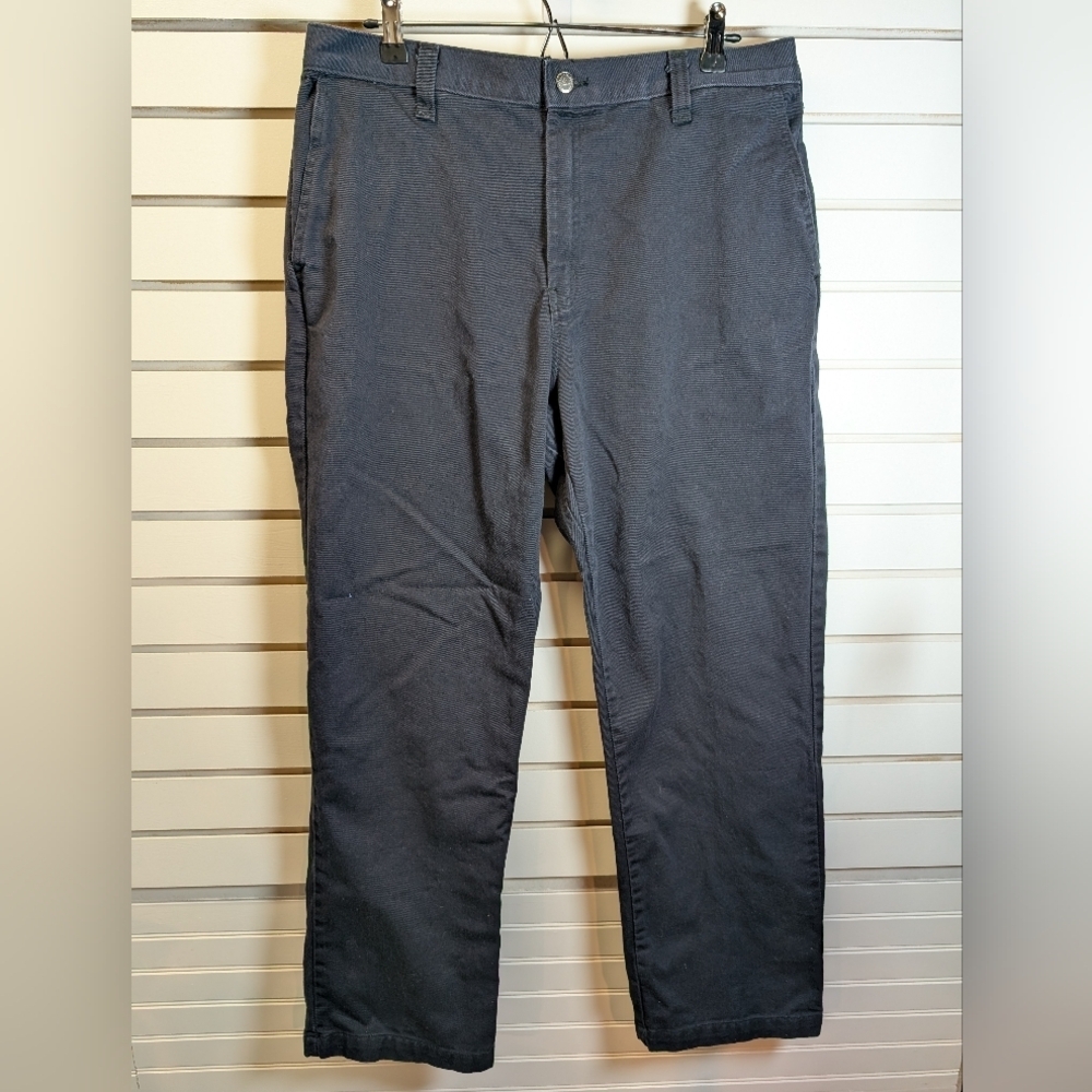 Bulwark FR‎ Pants Mens 36x32 Westex Ultrasoft 12 ATVP Blue Chino Workwear EUC